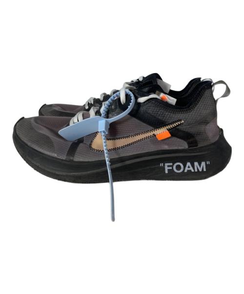 NIKE（ナイキ）NIKE (ナイキ) OFFWHITE (オフホワイト) ローカットスニーカー グレー サイズ:27.5の古着・服飾アイテム