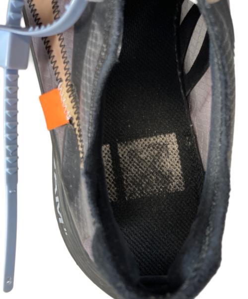NIKE（ナイキ）NIKE (ナイキ) OFFWHITE (オフホワイト) ローカットスニーカー グレー サイズ:27.5の古着・服飾アイテム