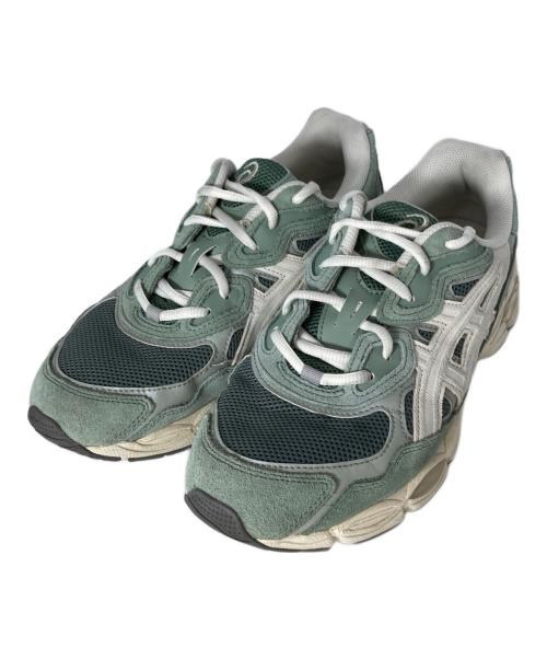 asics（アシックス）asics (アシックス) GEL-NYCローカットスニーカー グリーン サイズ:27の古着・服飾アイテム