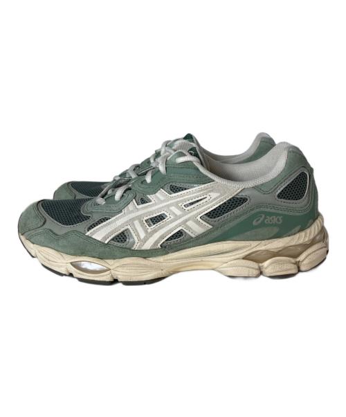 asics（アシックス）asics (アシックス) GEL-NYCローカットスニーカー グリーン サイズ:27の古着・服飾アイテム