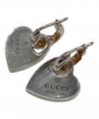 GUCCIグッチ）の古着「トレードマーク ハートシェイプ ピアス」