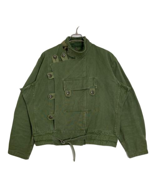 Swedish Army（スウェーデン軍）Swedish Army (スウェーデン軍) モーターサイクルジャケット オリーブ サイズ:c52の古着・服飾アイテム