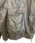 中古・古着 VINTAGE MILITARY (ヴィンテージ ミリタリー) モーターサイクルジャケット ブラック サイズ:48：25000円