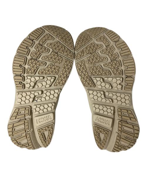 HOKAONEONE（ホカオネオネ）HOKAONEONE (ホカオネオネ) BONDI L/ボンダイ エル ベージュ サイズ:27の古着・服飾アイテム