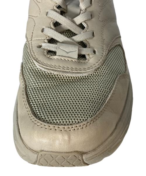 HOKAONEONE（ホカオネオネ）HOKAONEONE (ホカオネオネ) BONDI L/ボンダイ エル ベージュ サイズ:27の古着・服飾アイテム