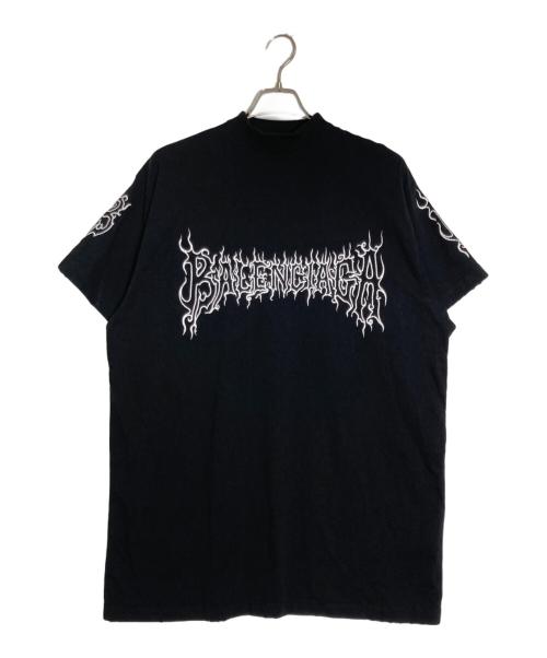 BALENCIAGA（バレンシアガ）BALENCIAGA (バレンシアガ) Darkwave Tee/ダークウェーブ・ティー ブラック サイズ:Lの古着・服飾アイテム