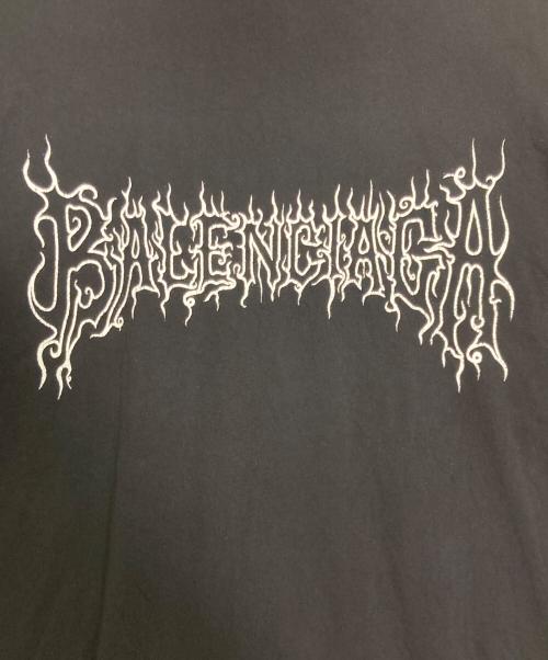 BALENCIAGA（バレンシアガ）BALENCIAGA (バレンシアガ) Darkwave Tee/ダークウェーブ・ティー ブラック サイズ:Lの古着・服飾アイテム