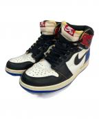 NIKE×FRAGMENT DESIGN×UNIONナイキ×フラグメントデザイン×ユニオン）の古着「AIR JORDAN 1 HIGH OG BLACK VARSITY RED/エアー・ジョーダン・ワン・ハイ・オージー・ブラック・バーシティ・レッド」｜トリコロールカラー