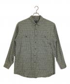 Patagoniaパタゴニア）の古着「コットンチェックシャツ」｜グリーン