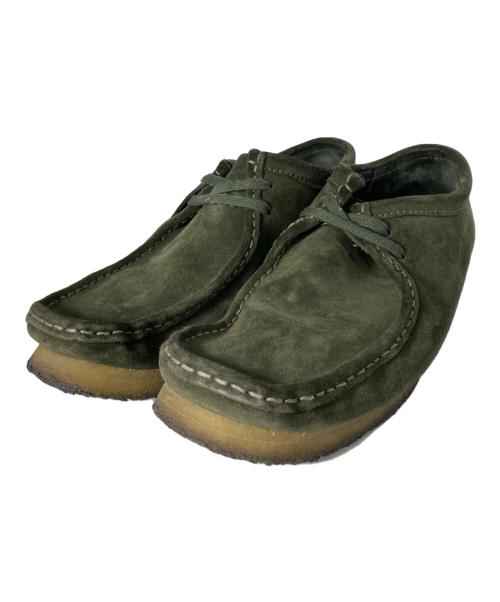CLARKS ORIGINALS（クラークス オリジナルズ）Clarks Originals (クラークス オリジナルズ) ワラビーシューズ カーキ サイズ:27の古着・服飾アイテム