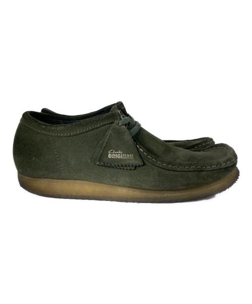 CLARKS ORIGINALS（クラークス オリジナルズ）Clarks Originals (クラークス オリジナルズ) ワラビーシューズ カーキ サイズ:27の古着・服飾アイテム