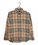 BURBERRY LONDONバーバリーロンドン）の古着「ノバチェックシャツ」｜ベージュ