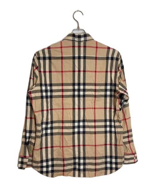 BURBERRY LONDON（バーバリーロンドン）BURBERRY LONDON (バーバリーロンドン) ノバチェックシャツ ベージュ サイズ:Lの古着・服飾アイテム