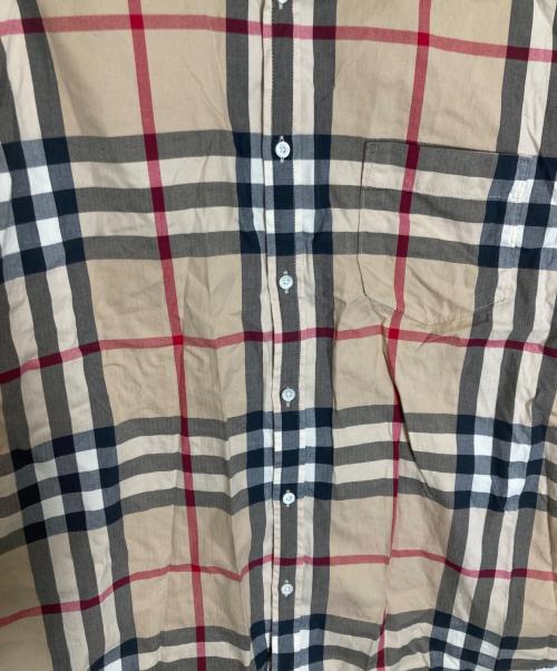 BURBERRY LONDON（バーバリーロンドン）BURBERRY LONDON (バーバリーロンドン) ノバチェックシャツ ベージュ サイズ:Lの古着・服飾アイテム