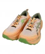asicsアシックス）の古着「ローカットスニーカー」｜オレンジ