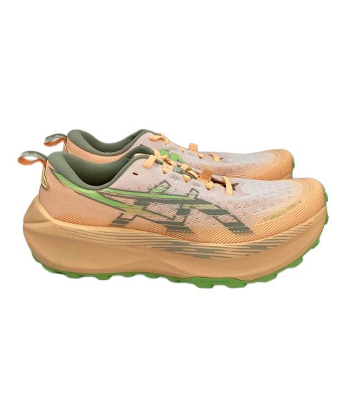 asics（アシックス）asics (アシックス) ローカットスニーカー オレンジ サイズ:US9.5の古着・服飾アイテム