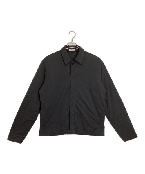 AURALEE（オーラリー）AURALEE (オーラリー) DOUBLE CLOTH PUFFER BLOUSONダブル クロス パファー ブルゾン グレー サイズ:3の古着・服飾アイテム