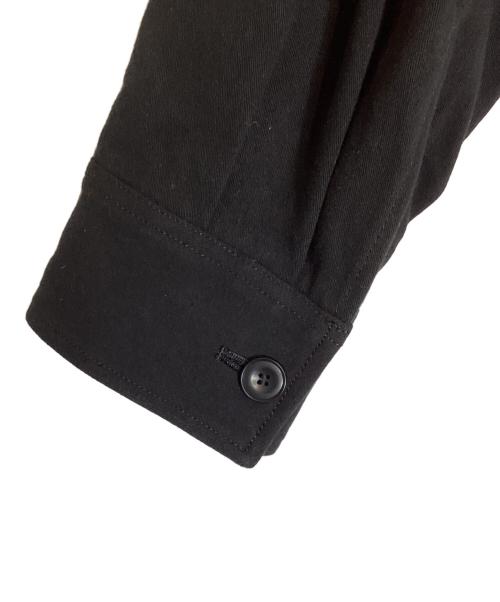 FLUSS（フルス）FLUSS (フルス) シャツジャケット ブラック サイズ:2の古着・服飾アイテム