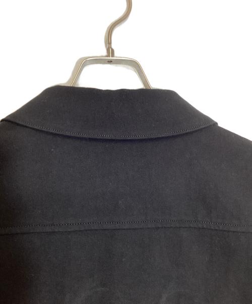 FLUSS（フルス）FLUSS (フルス) シャツジャケット ブラック サイズ:2の古着・服飾アイテム