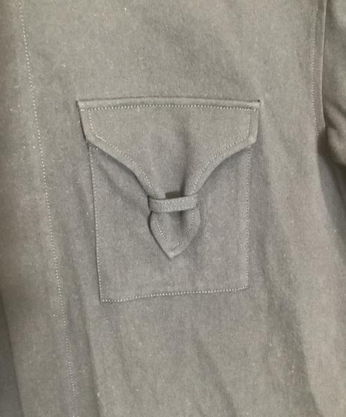 FLUSS（フルス）FLUSS (フルス) シャツジャケット ブラック サイズ:2の古着・服飾アイテム