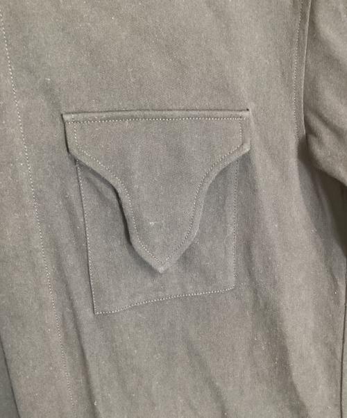 FLUSS（フルス）FLUSS (フルス) シャツジャケット ブラック サイズ:2の古着・服飾アイテム