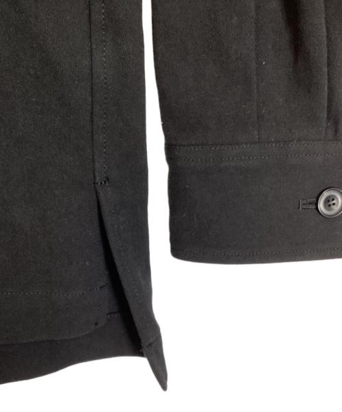 FLUSS（フルス）FLUSS (フルス) シャツジャケット ブラック サイズ:2の古着・服飾アイテム