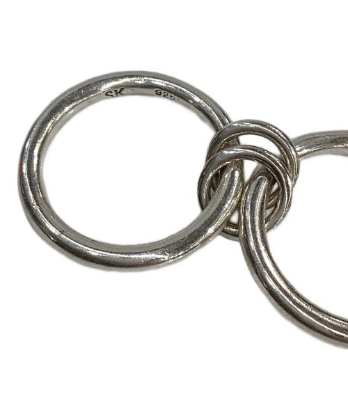 SPINELLI KILCOLLIN（スピネッリ キルコリーン）SPINELLI KILCOLLIN (スピネッリ キルコリーン) 2連コネクトリング サイズ:13号×2つの古着・服飾アイテム