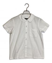 tricot COMME des GARCONS（トリココムデギャルソン）の古着「丸襟半袖シャツ」｜ホワイト