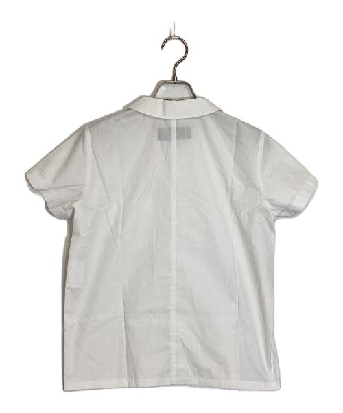 tricot COMME des GARCONS（トリココムデギャルソン）tricot COMME des GARCONS (トリココムデギャルソン) 丸襟半袖シャツ ホワイト サイズ:不明の古着・服飾アイテム
