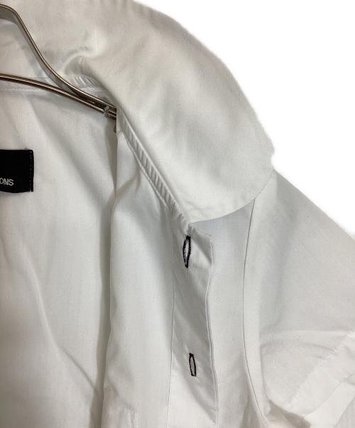 tricot COMME des GARCONS（トリココムデギャルソン）tricot COMME des GARCONS (トリココムデギャルソン) 丸襟半袖シャツ ホワイト サイズ:不明の古着・服飾アイテム