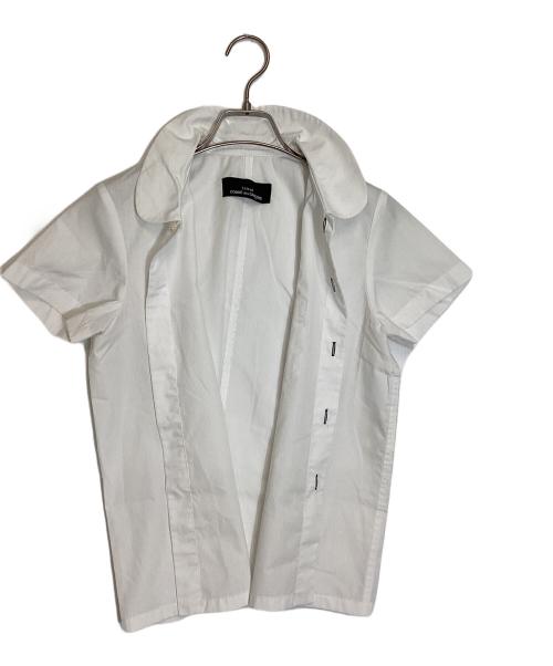 tricot COMME des GARCONS（トリココムデギャルソン）tricot COMME des GARCONS (トリココムデギャルソン) 丸襟半袖シャツ ホワイト サイズ:不明の古着・服飾アイテム