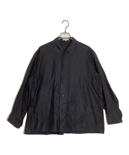 BLAMINK（ブラミンク）BLAMINK (ブラミンク) バックギャザーシャツ ブラック サイズ:36の古着・服飾アイテム
