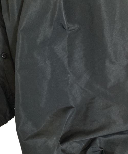 MSGM（エムエスジーエム）MSGM (エムエスジーエム) バルーンスリーブ クロップドタフタシャツ ブラック サイズ:38の古着・服飾アイテム