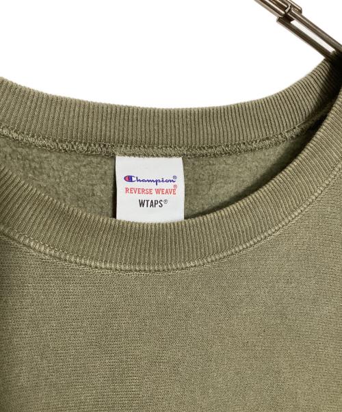 Champion REVERSE WEAVE（チャンピオン リバース ウィーブ）Champion REVERSE WEAVE (チャンピオン リバース ウィーブ) WTAPS (ダブルタップス) スウェット カーキ サイズ:Mの古着・服飾アイテム