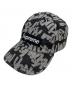 Supreme（シュプリーム）の古着「Fat Tip Jacquard Denim Camp Cap」｜グレー×ブラック