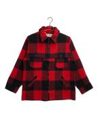 L.L.Beanエルエルビーン）の古着「バッファローチェック柄ウールハンティングジャケット」｜レッド×ブラック