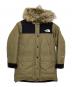 THE NORTH FACE（ザ ノース フェイス）の古着「マウンテンダウンコート」｜カーキ