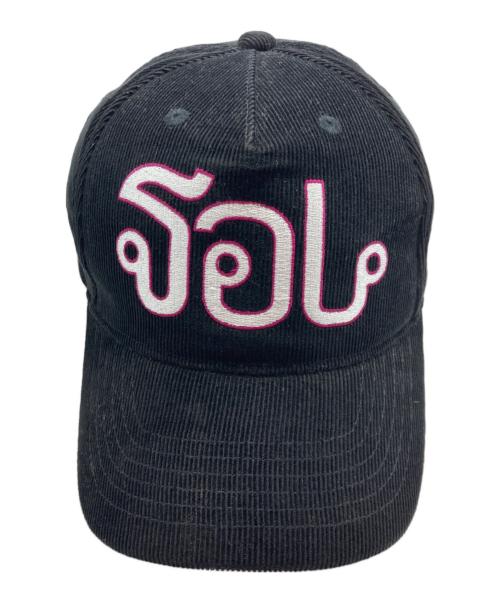 SOL/soonerorlater（ソル スーナー オア レイター）SOL/soonerorlater (ソル スーナー オア レイター) Thai Logo 5 Panel Cap/V\タイ ロゴ ファイブ パネル キャップ ブラックの古着・服飾アイテム