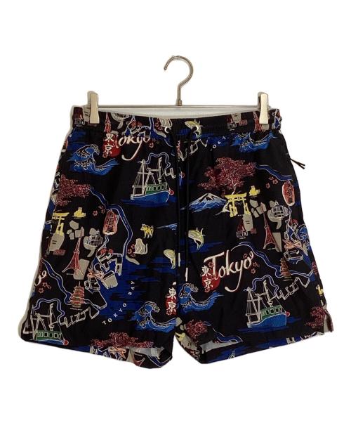 KITH（キス）KITH (キス) Tokyo Active Shorts ブラック サイズ:Lの古着・服飾アイテム