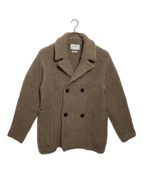 TOMORROW LAND tricot（トゥモローランド トリコ）TOMORROW LAND tricot (トゥモローランド トリコ) 25AWウールダブルフェイス カーディガンコート ブラウン サイズ:Mの古着・服飾アイテム