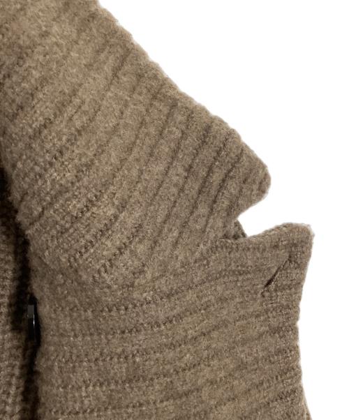 TOMORROW LAND tricot（トゥモローランド トリコ）TOMORROW LAND tricot (トゥモローランド トリコ) 25AWウールダブルフェイス カーディガンコート ブラウン サイズ:Mの古着・服飾アイテム