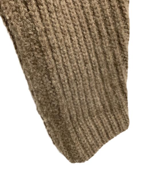 TOMORROW LAND tricot（トゥモローランド トリコ）TOMORROW LAND tricot (トゥモローランド トリコ) 25AWウールダブルフェイス カーディガンコート ブラウン サイズ:Mの古着・服飾アイテム