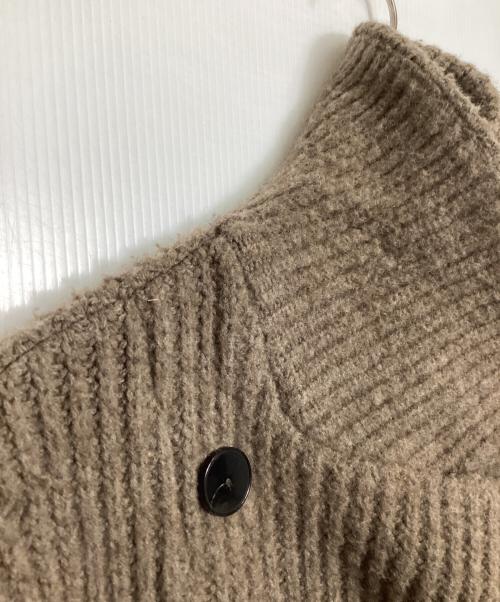 TOMORROW LAND tricot（トゥモローランド トリコ）TOMORROW LAND tricot (トゥモローランド トリコ) 25AWウールダブルフェイス カーディガンコート ブラウン サイズ:Mの古着・服飾アイテム