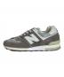 NEW BALANCE (ニューバランス) ローカットスニーカー グレー サイズ:US10：18000円
