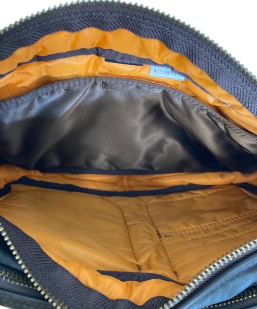 PORTER（ポーター）PORTER (ポーター) TANKER レザーショルダーバッグ ブラウンの古着・服飾アイテム