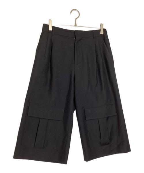 LOEWE（ロエベ）LOEWE (ロエベ) カーゴハーフパンツ ブラック サイズ:44の古着・服飾アイテム