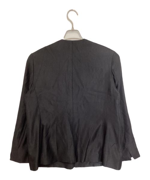 enrica（エンリカ）enrica (エンリカ) grosgrain jacket ブラック サイズ:free sizeの古着・服飾アイテム