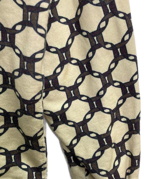 DRIES VAN NOTEN（ドリスヴァンノッテン）DRIES VAN NOTEN (ドリスヴァンノッテン) 総柄プルオーバーフーディ アイボリー サイズ:Sの古着・服飾アイテム