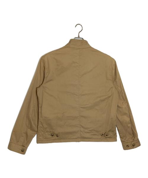 POLO RALPH LAUREN（ポロ・ラルフローレン）POLO RALPH LAUREN (ポロ・ラルフローレン) 裏チェックハリントンジャケット ベージュ サイズ:Lの古着・服飾アイテム