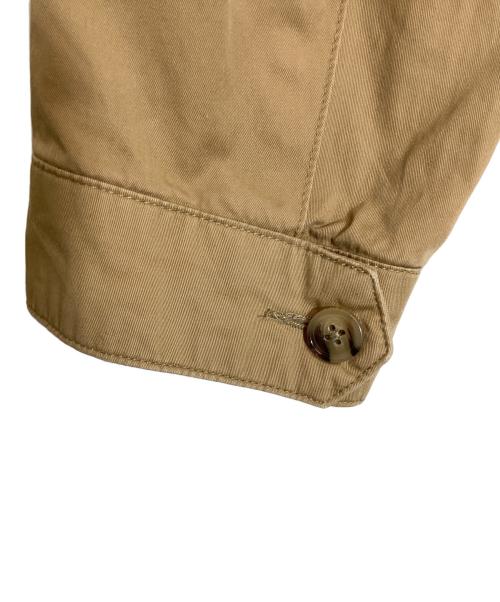 POLO RALPH LAUREN（ポロ・ラルフローレン）POLO RALPH LAUREN (ポロ・ラルフローレン) 裏チェックハリントンジャケット ベージュ サイズ:Lの古着・服飾アイテム